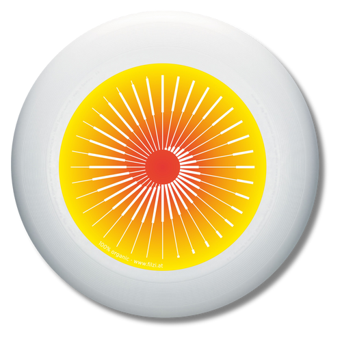 Frisbee Eurodisc 175g Organic Ultimate Sun New Games – Frisbeesport